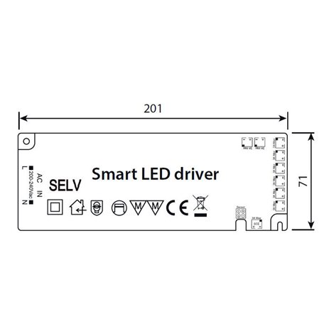 ML-732.303.62.1 Ultra tenký, Smart LED napájecí zdroj, 100W/24 V/4,16A s 8 mini konektory 91505-FP 3