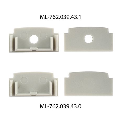 ML-761.039.43.3 Vestavný hliníkový profil AZ pro sádrokarton, 62x14mm, vč. mléčného difuzoru, 3m 11