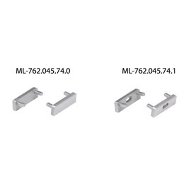 ML-761.045.74.2 Přisazený hliníkový profil PBA, 17x5mm, včetně mléčného difuzoru, 2m