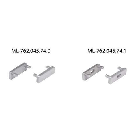 ML-761.045.74.2 Přisazený hliníkový profil PBA, 17x5mm, včetně mléčného difuzoru, 2m 9