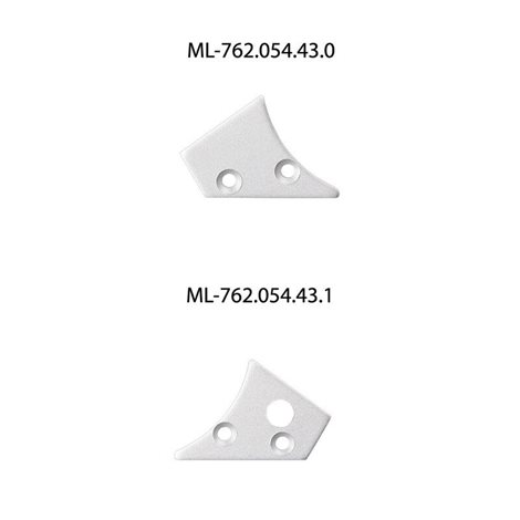 ML-761.054.43.2 Nástěnný hliníkový profil NK, 36x19mm, včetně mléčného difuzoru, 2m 11