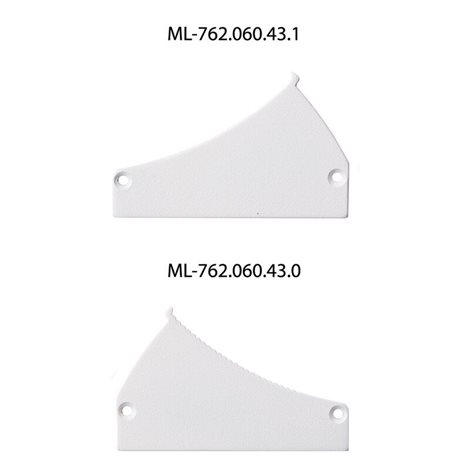 ML-761.060.43.2 Vestavný hliníkový profil AP pro sádrokarton, 35x96mm, vč mléč. difuzoru, bílý 2m 10