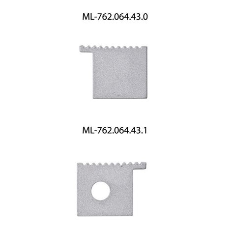ML-761.064.43.2 Hliníkový profil AQ pro sádrokarton, 33x14mm, včetně mléčného difuzoru, 2m 12