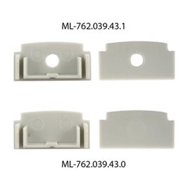 ML-761.084.43.1 Vestavný hliníkový profil AZ pro sádrokarton, 62x14mm, vč. matného difuzoru, 1m