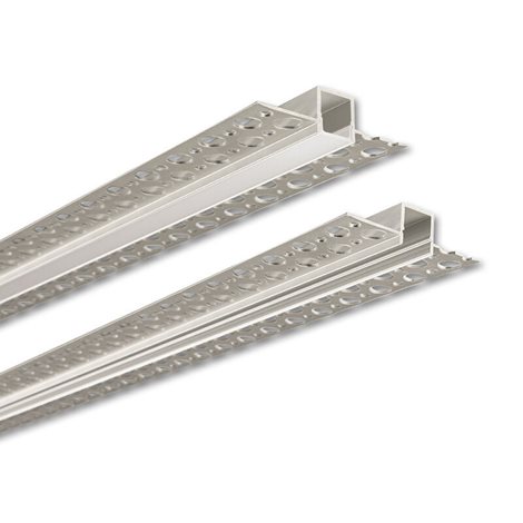 ML-761.136.43.3 Vestavný hliníkový profil AG pro sádrokarton, 53x14mm, bez difuzoru, 3m 5