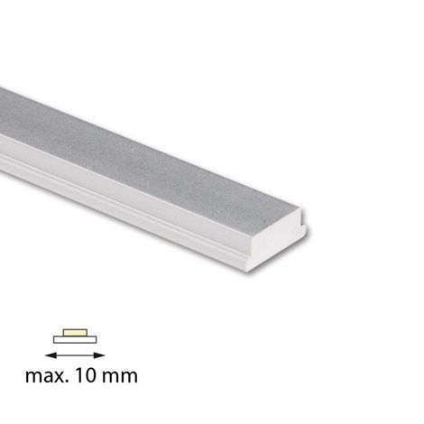 ML-761.156.74.2 Přisazený hliníkový profil PIA, 10x4mm, bez difuzoru, 2m 2