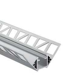 ML-761.331.05.2 Hliníkový profil pro obklady a dlažbu DF 61x24 mm včetně mléčného difuzoru 2 m