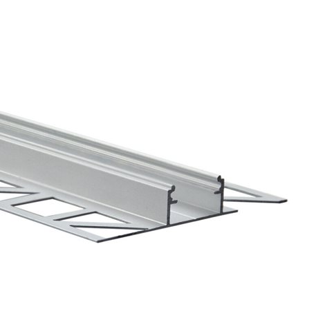 ML-761.332.05.1 Hliníkový profil pro obklady a dlažbu DG 57x11 mm včetně mléčného difuzoru 1 m 4