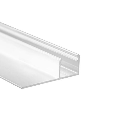 ML-761.335.05.3 Hliníkový profil pro sádrokartony AW 47x15 mm včetně mléčného difuzoru 3 m 6