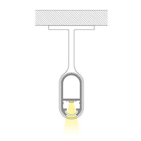 ML-761.402.02.2 Ramínkový hliníkový profil ZE, 15x30mm, černá barva, bez difuzoru, 2m 4