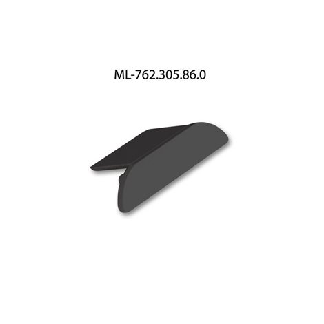ML-762.305.86.0 Koncovka pro PXA bez otvoru, černá barva, 1ks