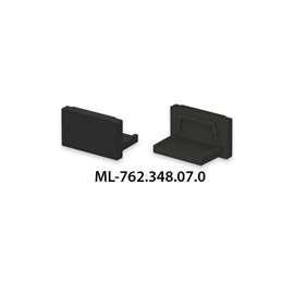 ML-762.348.07.0 Koncovka pro PDA bez otvoru černá