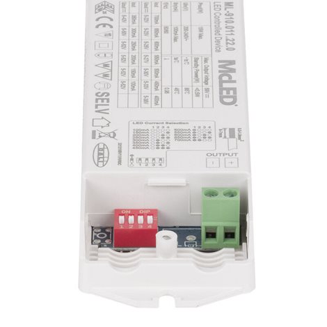 ML-910.011.22.0 Stmívatelný DALI driver 15W, 100-700mA, 5-52VDC 6