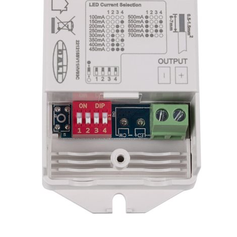ML-910.011.22.0 Stmívatelný DALI driver 15W, 100-700mA, 5-52VDC 2