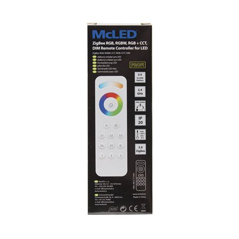 ML-917.552.22.0 ZigBee ovladač - RGB+CCT, 3 zóny, bílý 3