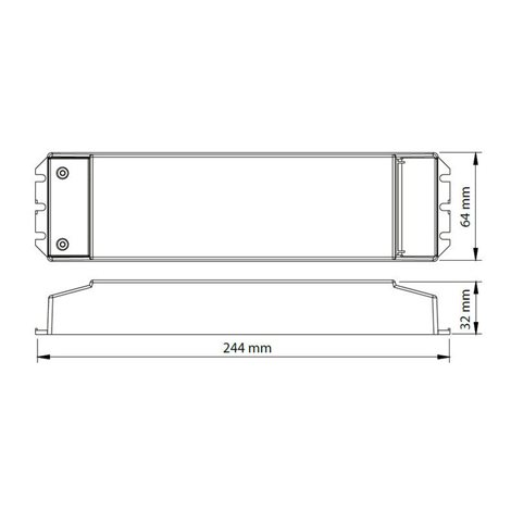 ML-941.003.22.1 Napájecí zdroj 100W, DC24V/4,16A, IP20, řízení DALI a tlačítko 5