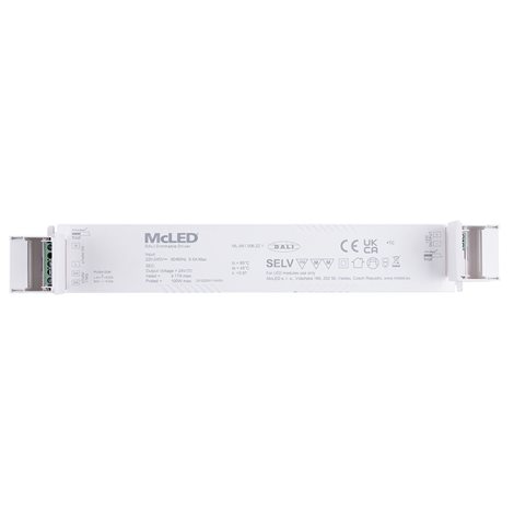 ML-941.006.22.1 Napájecí zdroj 100W, DC24V/4,17A, IP20, řízení DALI a tlačítko 5