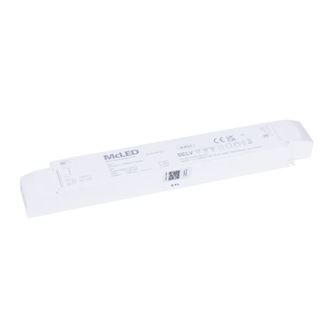 ML-941.007.22.1 Napájecí zdroj 75W, DC24V/3,125A, IP20, řízení DALI a tlačítko 5