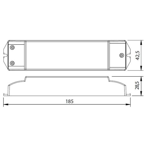 ML-941.010.75.0 Napájecí zdroj 40W, DC12V/3,35A, IP20, řízení DALI, 0/1-10V a tlačítko 6