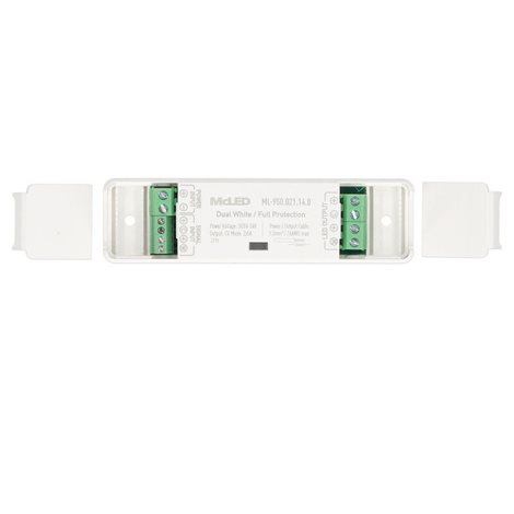 ML-950.021.14.0 Zesilovač signálu Nano pro dual white LED pásky, 2x 5A, 5-24VDC, IP20 8