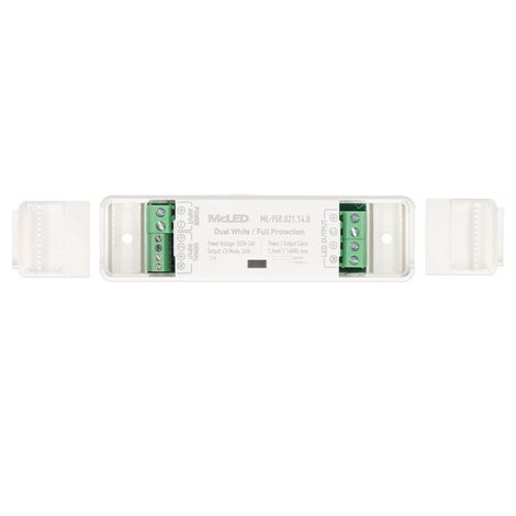 ML-950.021.14.0 Zesilovač signálu Nano pro dual white LED pásky, 2x 5A, 5-24VDC, IP20 1