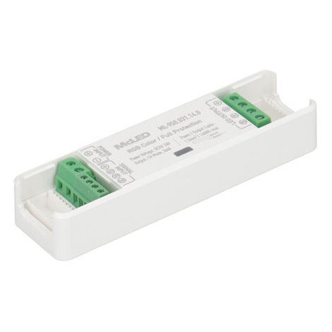 ML-950.031.14.0 Zesilovač signálu Nano pro RGB LED pásky, 3x 4A, 5-24VDC, IP20 8