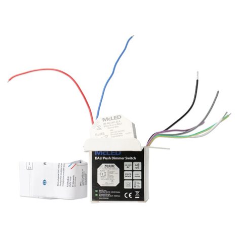ML-961.601.22.0 Převodník tlačítko (push dim)/DALI, AC napájení 230V 5