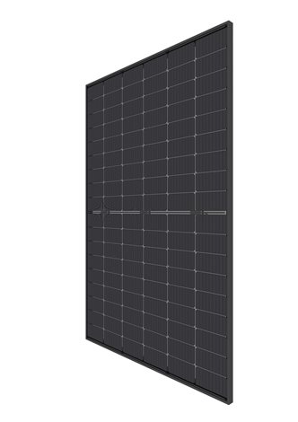 Fotovoltaický panel MEGASOL M430-HC108-b BF GG U30b, bifaciální, celočerný (1727x1134x30mm, 25kg)