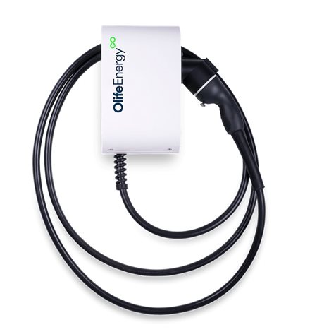 OLF WallBox - CLOUD AC 22kW, Rovný kabel, RFID, automód, OCPP, služby 2