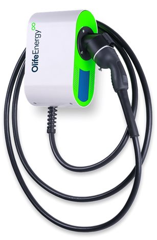 OLF WallBox - CLOUD AC 22kW, Rovný kabel, RFID, automód, OCPP, služby 1