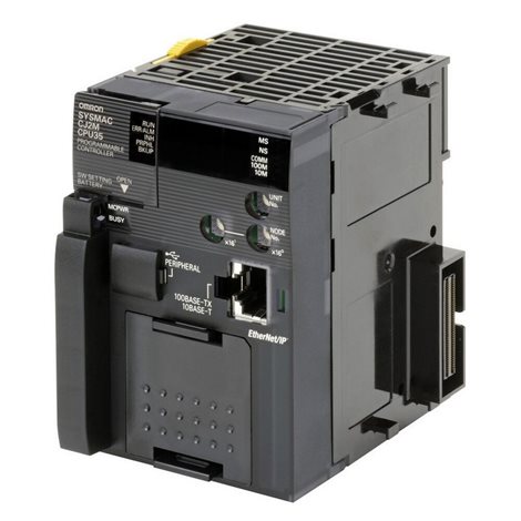 CJ2M-CPU31 Modulární PLC automat, CPU jednotka, max. počet I/O bodů: 2 560, max. počet I/O