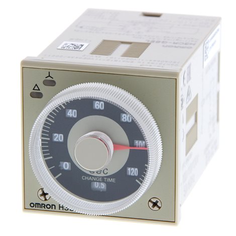 H3CR-G8EL AC100-120 OMI časovač, paticové provedení , 8-pin, 1/16DIN (48 x 48mm)
