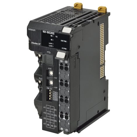 NX-EIC202 EtherNet I/P coupler pro osazení standardních a safety I/O karet řady NX