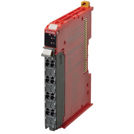 NX-SOH200 karta NX, 2x safety výstup 24VDC, PNP / 2.0A