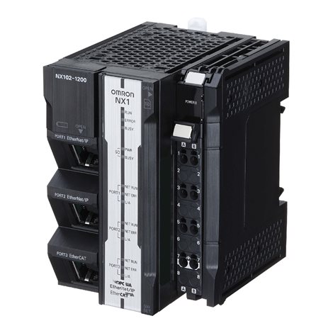 NX102-9000 modulární CPU Sysmac řady NX1, 5MB program a 33.5MB datová paměť , vestavěné et