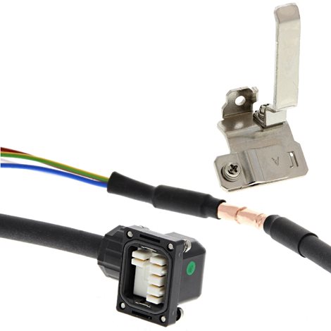 R88A-CA1A005SF-E Příslušenství servomotorů, řada 1S, silový kabel pro motory 1S, délka 5m,