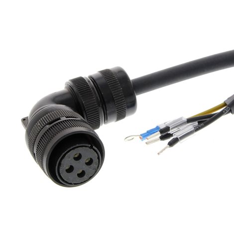 R88A-CAGB010SR-E silový kabel pro servosystémy série G/G5, motory 900W až 2kW