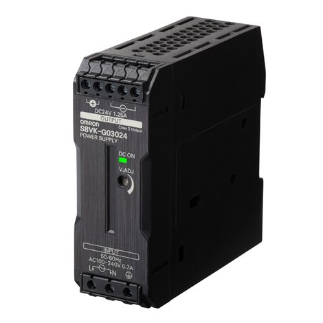 S8VK-G03024 zdroj napájení, plastové tělo, 30W, 24VDC, 1.25A výstup