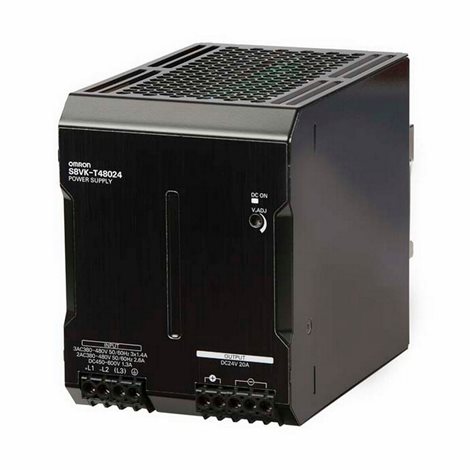 S8VK-T48024 zdroj napájení ve tvaru knihy, pro, 480 W, 24VDC, 20A, montáž na DIN lištu