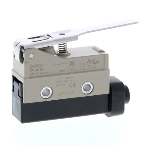 ZC-W155 Uzavřený základní spínač, páka závěsu, SPDT, 15 A