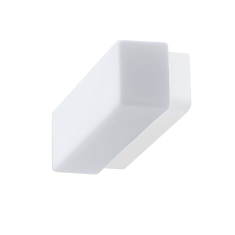 LED-1L27E350DU12/125 B 3K Přisazené LED svítidlo se skleněným stínidlem 8W 910lm 3000K IP43II 1