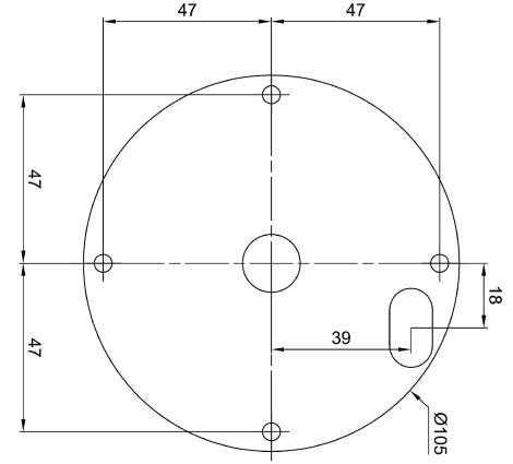LED-12L71E700ZS/PM82/L100 C 4K Závěsné LED svítidlo s plastovým stínidlem 24W 3430lm 4000K IP20 2