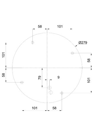 IN-22DU63/024 Přisazené svítidlo se skleněným stínidlem 2x10W IP43II 6
