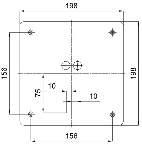 LED-1L32EMP700NU2/232 3K Přisazené LED svítidlo se skleněným stínidlem 23W 2290lm 3000K IP44 7