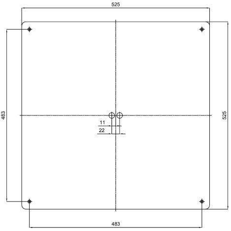 LED-4L36EMP700NU4/PC34 3K Přisazené LED svítidlo s plastovým stínidlem 71W 7340lm 3000K IP54 7