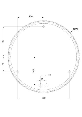 IN-184 C Průmyslové svítidlo s plastovým stínidlem 2x10W IP65II 5