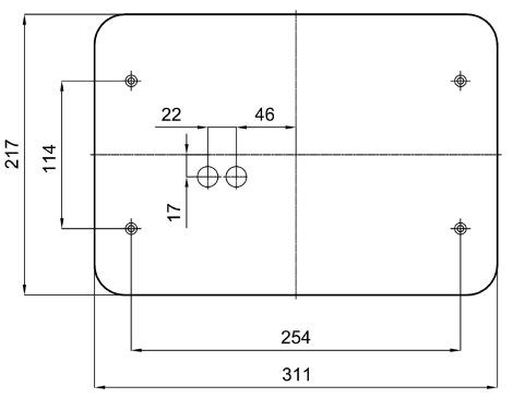 LED-1L35E700U20/420 3K Přisazené LED svítidlo se skleněným stínidlem 19W 2340lm 3000K IP41 6