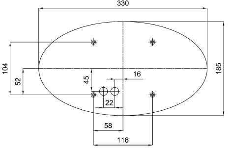 IN-12U2/123 HF Přisazené svítidlo se skleněným stínidlem 10W IP41 2