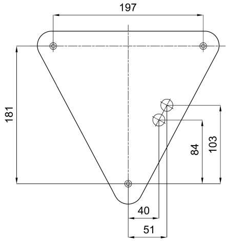 LED-1L26E700U31/322 3K Přisazené LED svítidlo se skleněným stínidlem 7W 680lm 3000K IP43 7