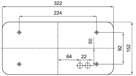 IN-22U9/038 Přisazené svítidlo se skleněným stínidlem 2x7W IP43 6
